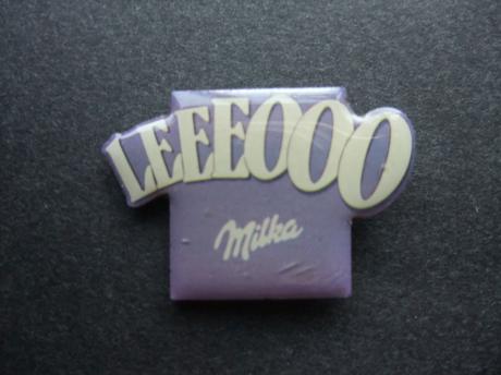 Leeeooo Milka Lila pause chocolade